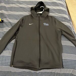 Nike Pitt football full zip hoodie
